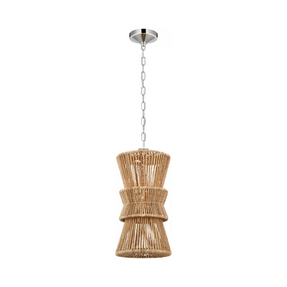 Antigua Pendant Light in Polished Nickel (Medium).