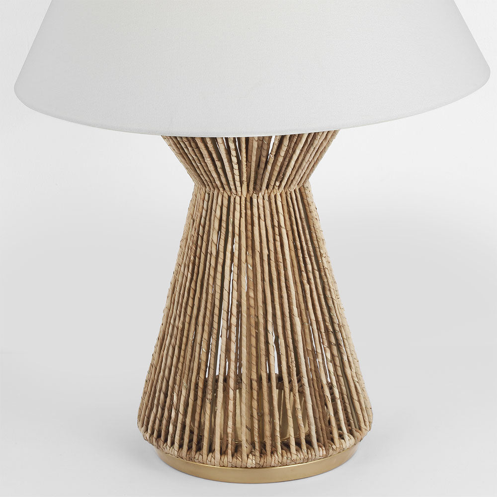 Antigua Table Lamp in Detail.