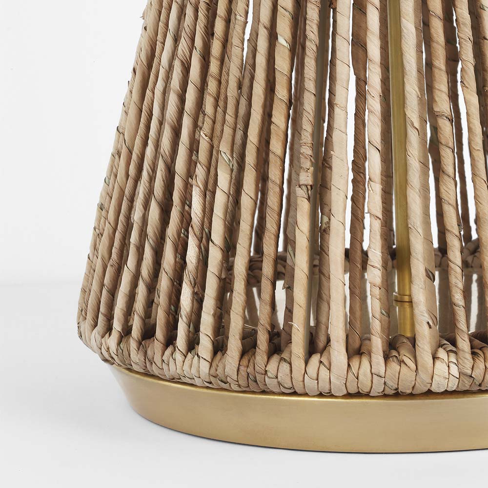Antigua Table Lamp in Detail.
