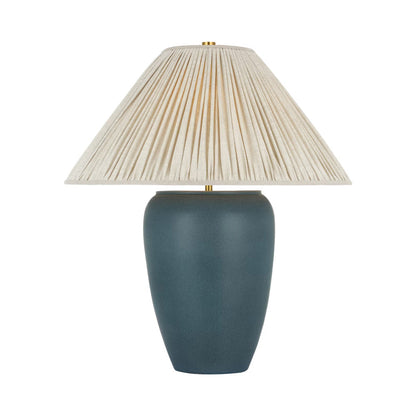 Anwen LED Rechargeable Table Lamp in Indigo.