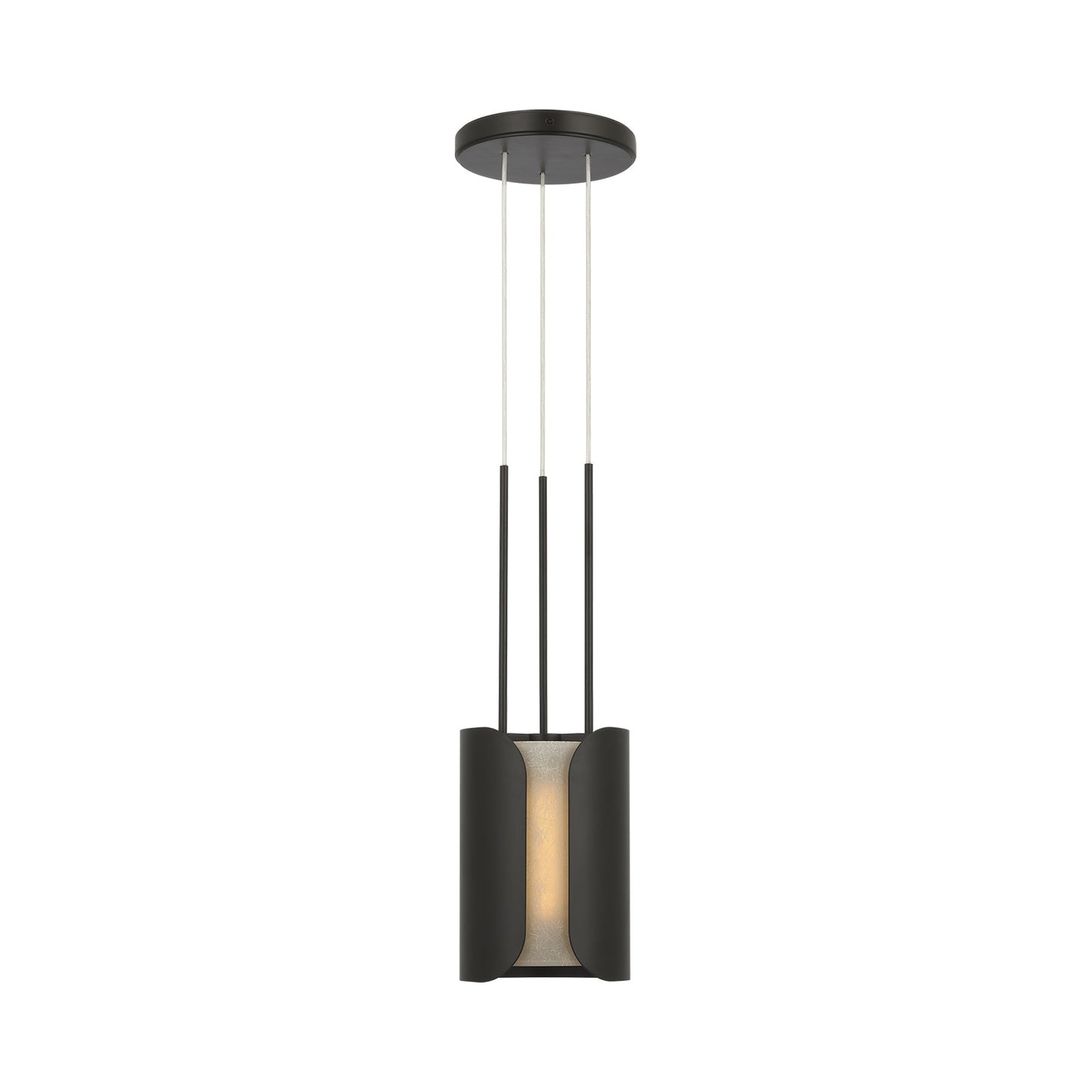 Armise LED Pendant Light in Matte Carbon (Small).