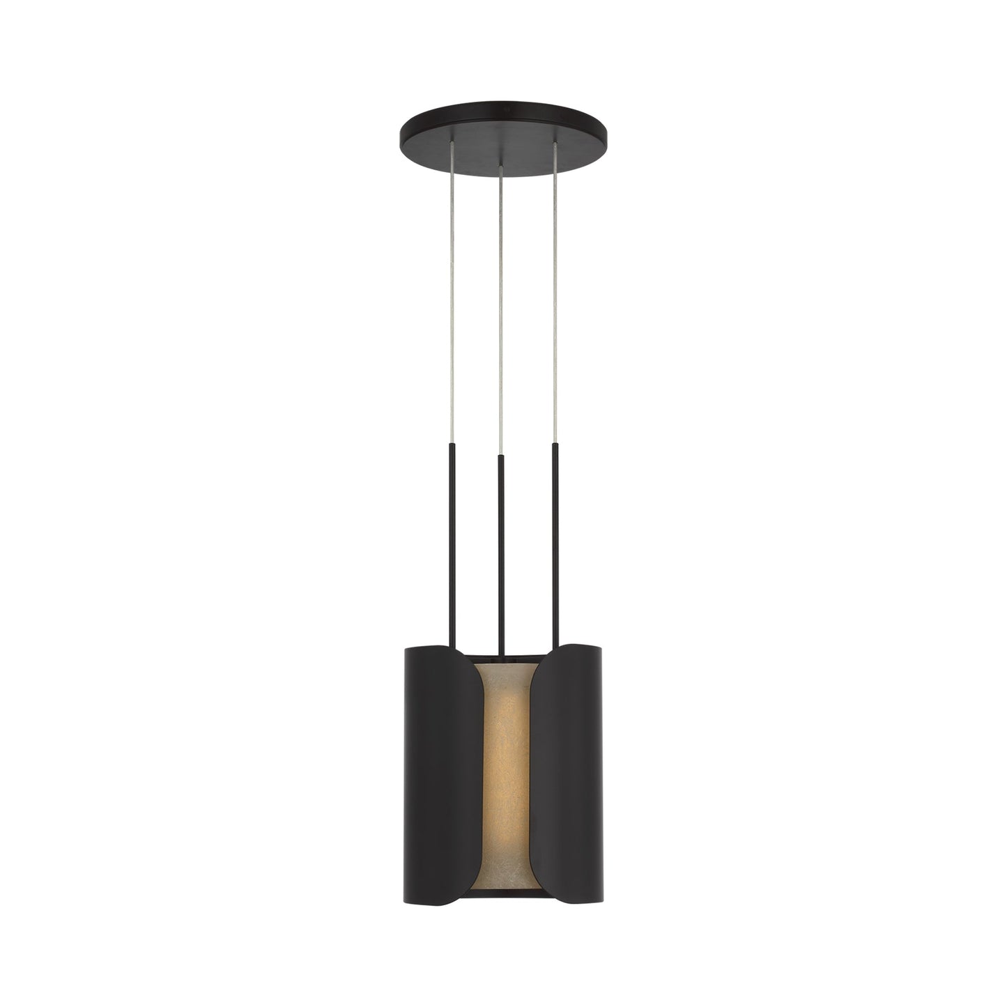Armise LED Pendant Light in Matte Carbon (Large).