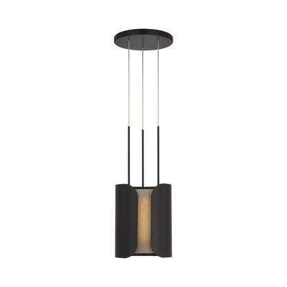 Armise LED Pendant Light in Matte Carbon (Large).