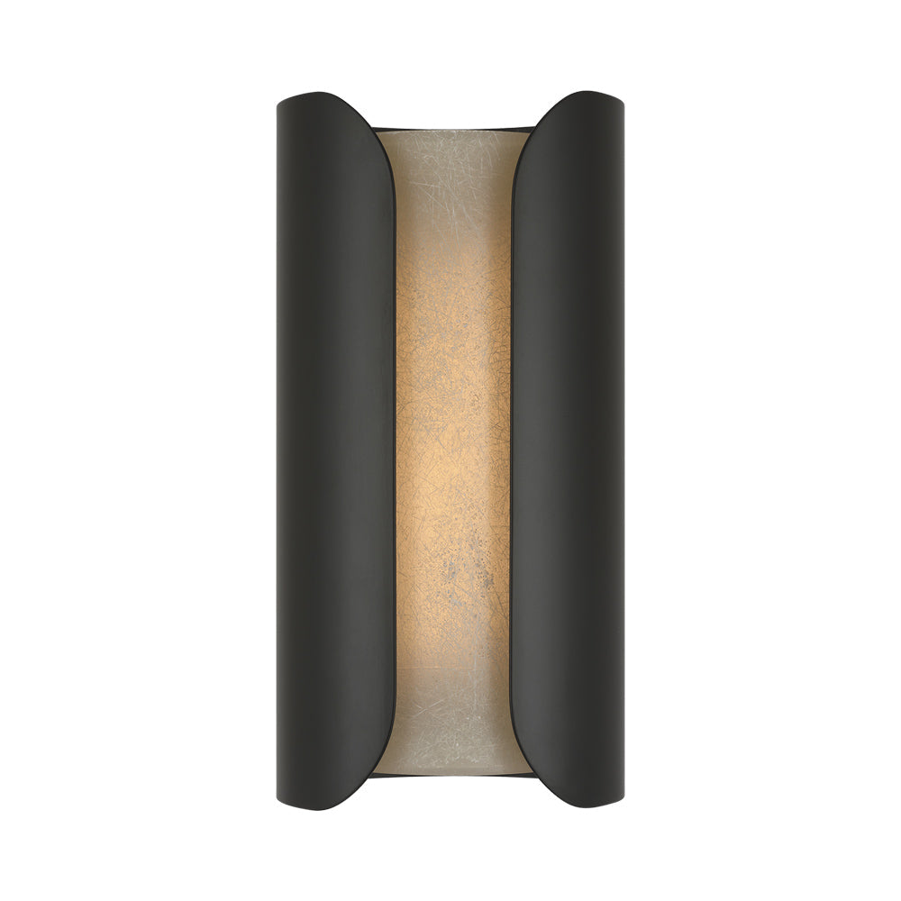 Armise LED Wall Light in Matte Carbon (14-Inch).
