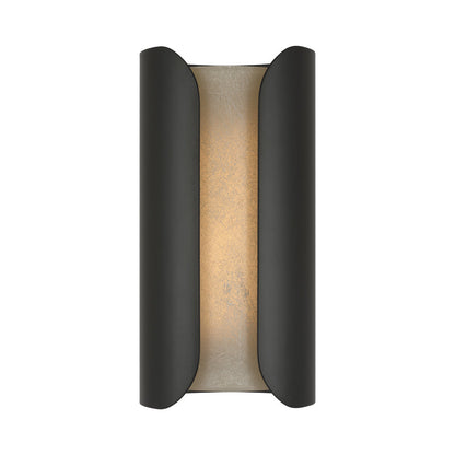 Armise LED Wall Light in Matte Carbon (14-Inch).