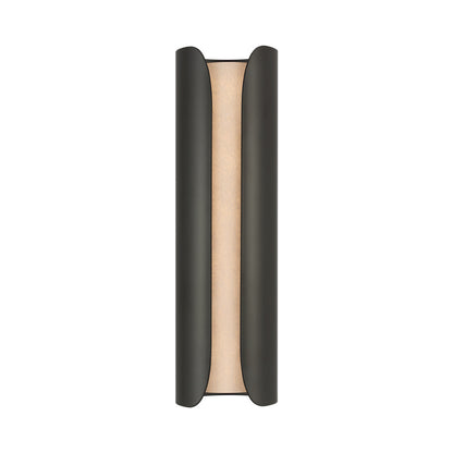 Armise LED Wall Light in Matte Carbon (18-Inch).