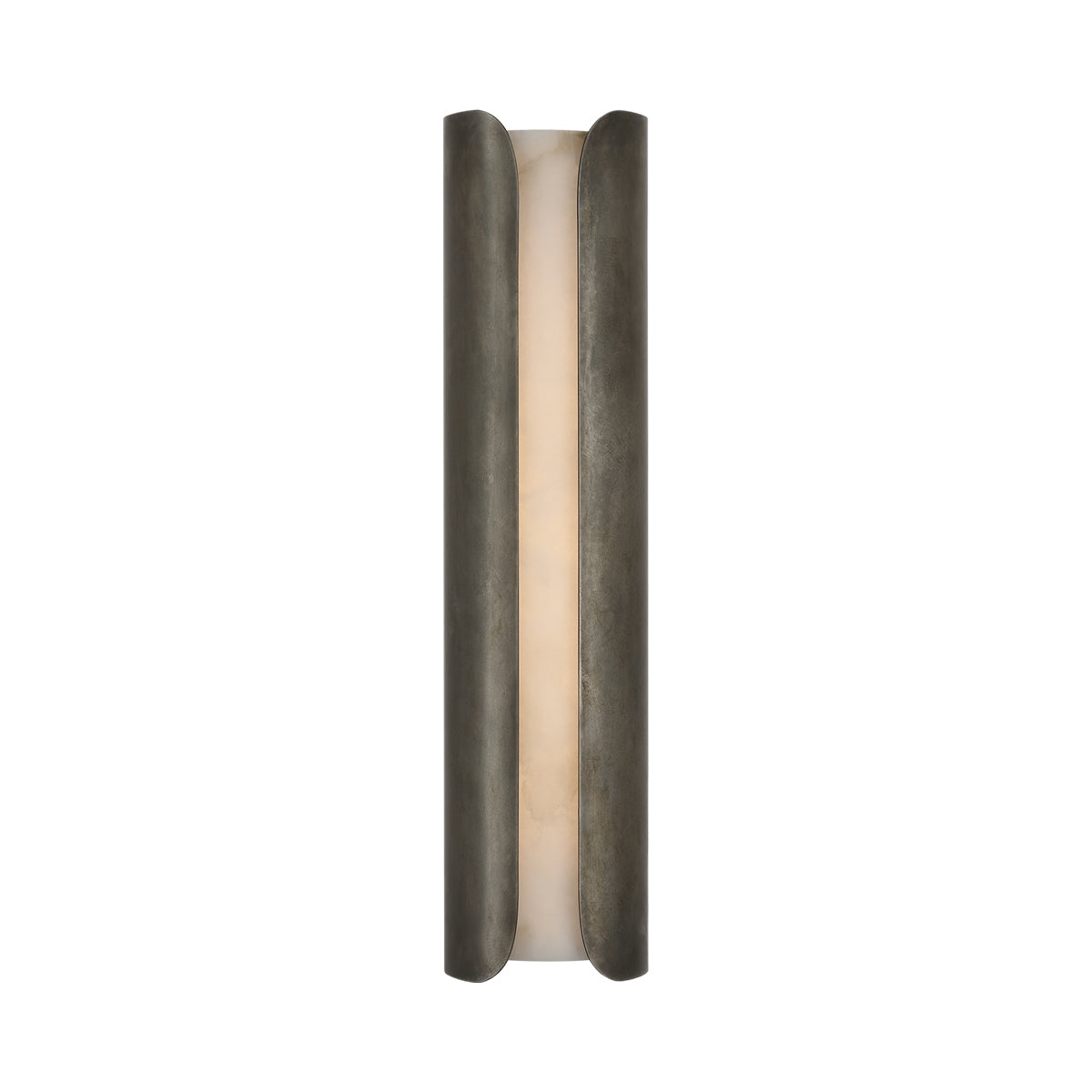 Armise LED Wall Light in Mottled Pewter (29-Inch).