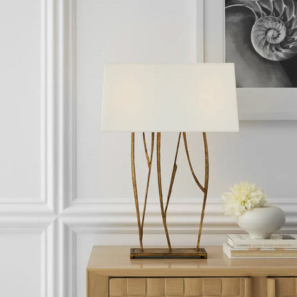 Aspen Table Lamp in living room.
