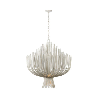 Astra LED Chandelier in Waxed Plaster (41.75-Inch).