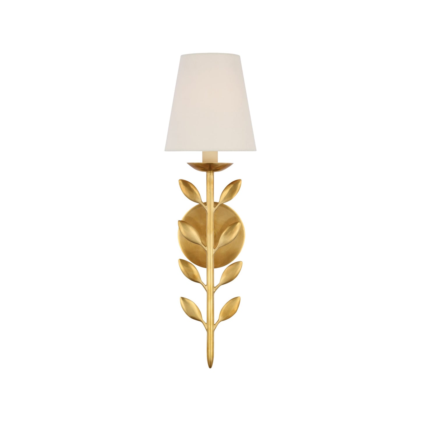 Avery Wall Light in Hand-Rubbed Antique Brass (20-Inch).
