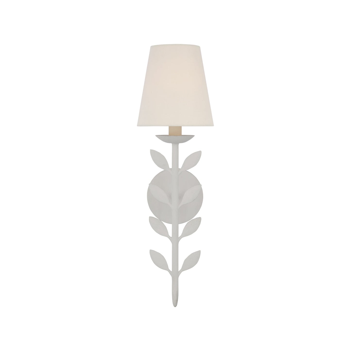 Avery Wall Light in Plaster White (20-Inch).