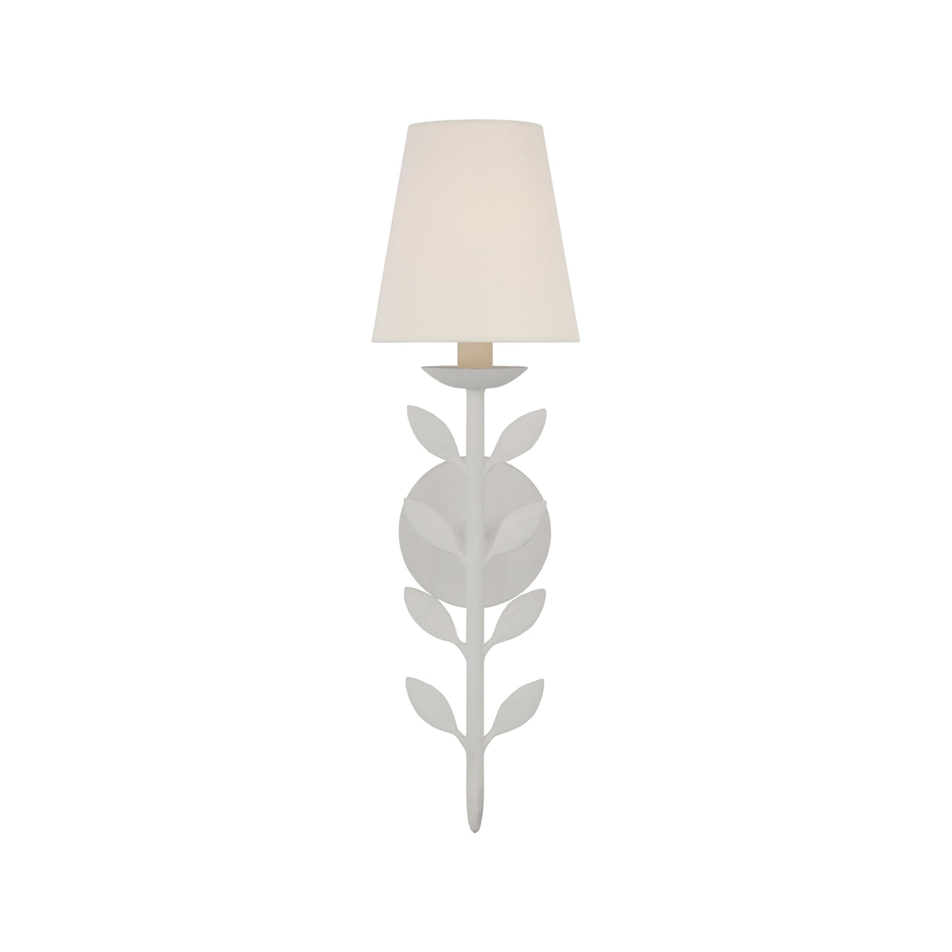 Avery Wall Light in Plaster White (20-Inch).