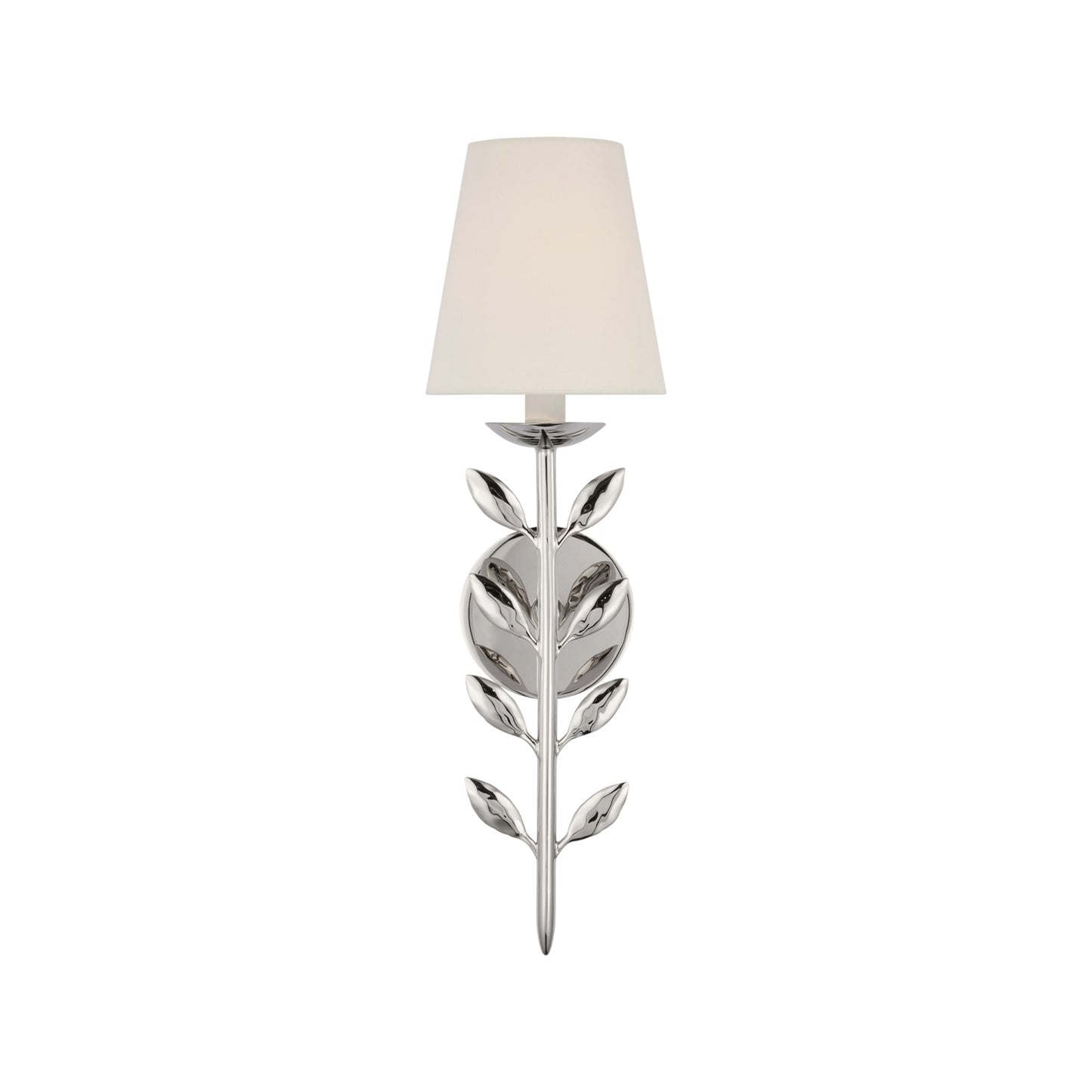 Avery Wall Light in Polished Nickel (20-Inch).