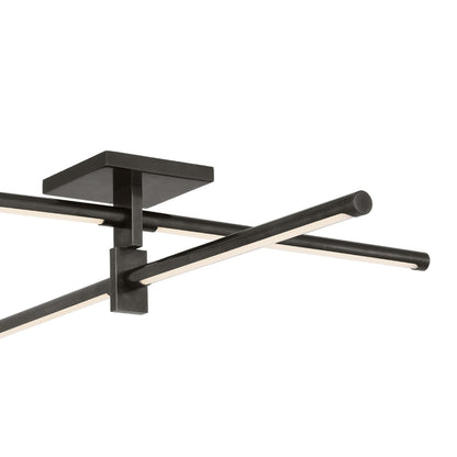 Axis LED Flush Mount Ceiling Light in Detail.