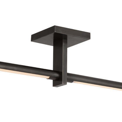 Axis LED Linear Flush Mount Ceiling Light in Detail.