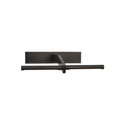 Axis Pivoting LED Wall Light in Bronze (18-Inch).