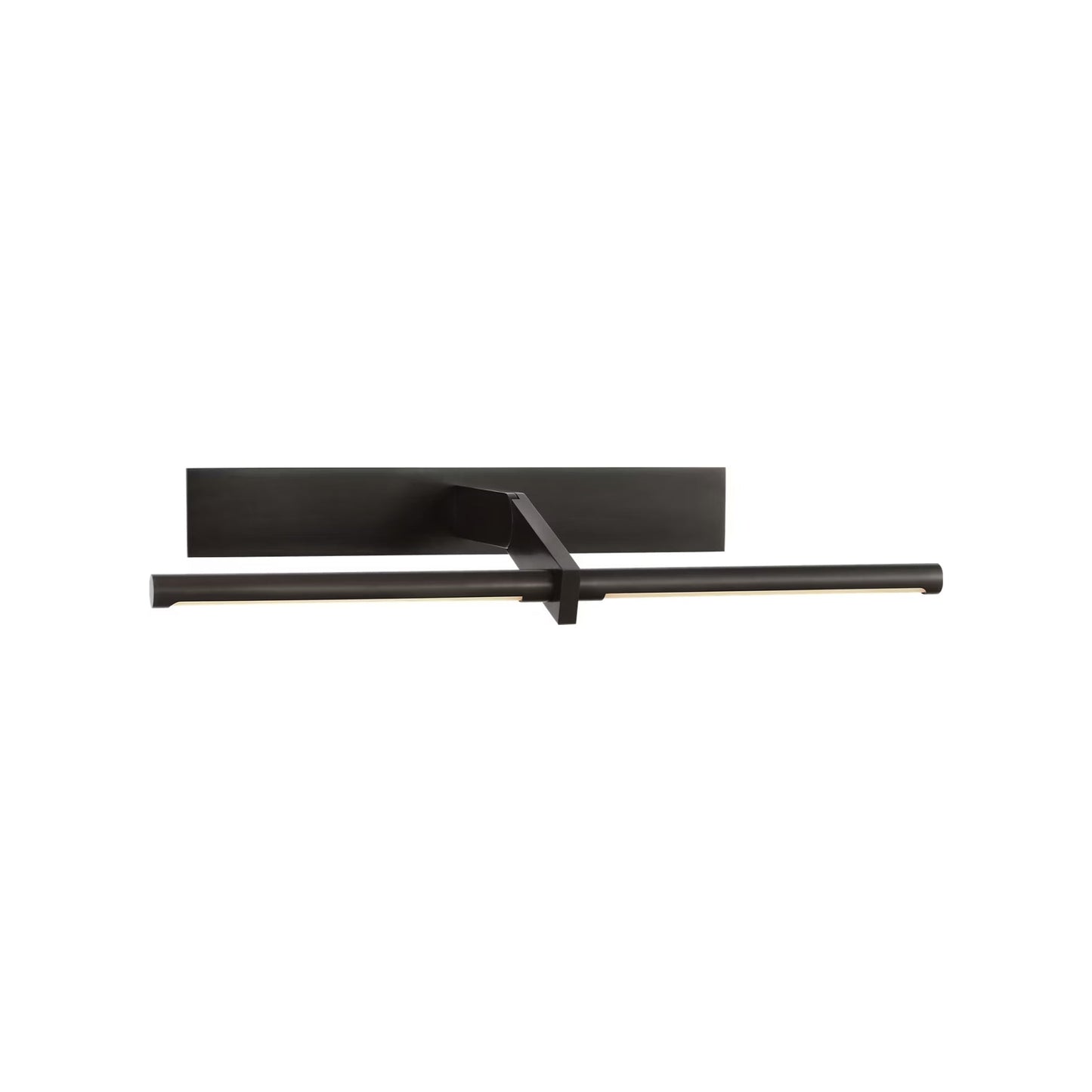 Axis Pivoting LED Wall Light in Bronze (24.5-Inch).