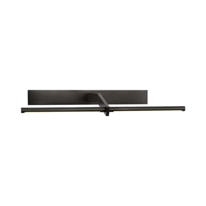 Axis Pivoting LED Wall Light in Bronze (31.5-Inch).