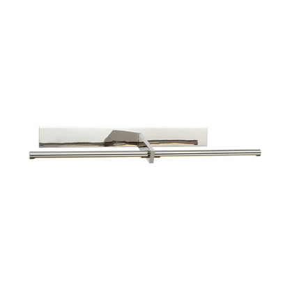Axis Pivoting LED Wall Light in Polished Nickel (31.5-Inch).
