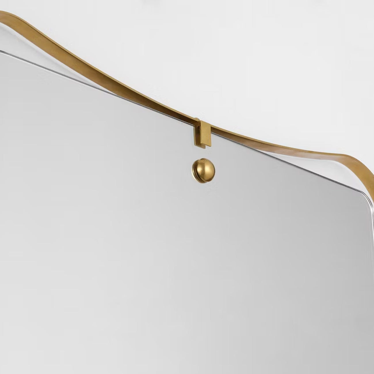 Barnes LED Wall Mirror in Detail.