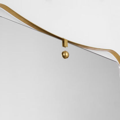 Barnes LED Wall Mirror in Detail.