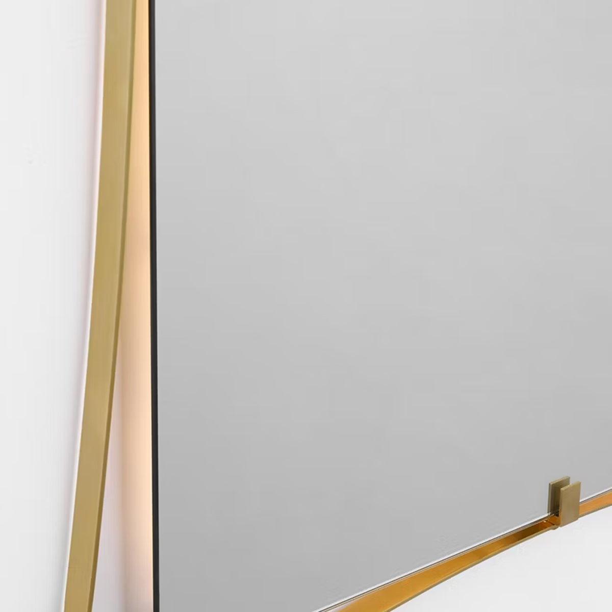 Barnes LED Wall Mirror in Detail.