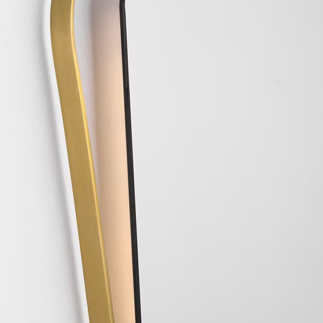 Barnes LED Wall Mirror in Detail.