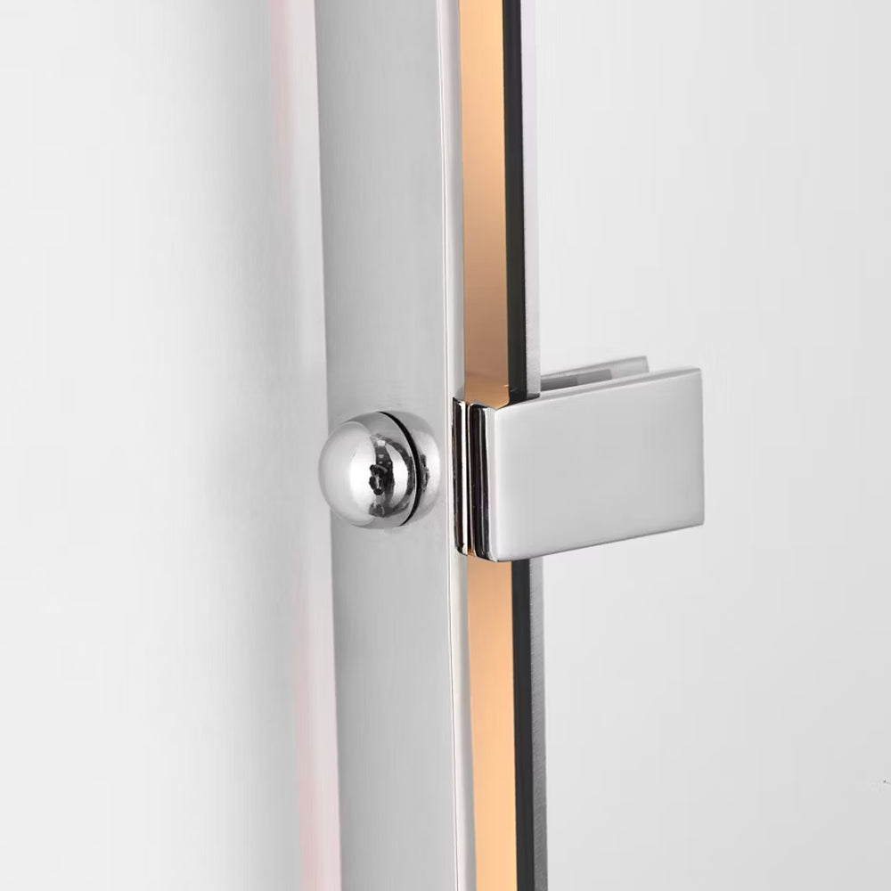 Barnes LED Wall Mirror in Detail.
