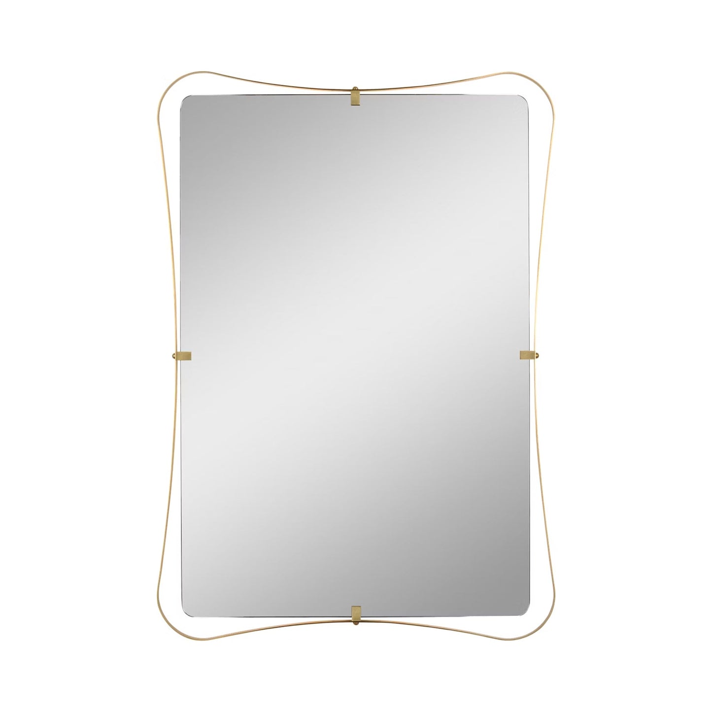 Barnes LED Wall Mirror in Detail.