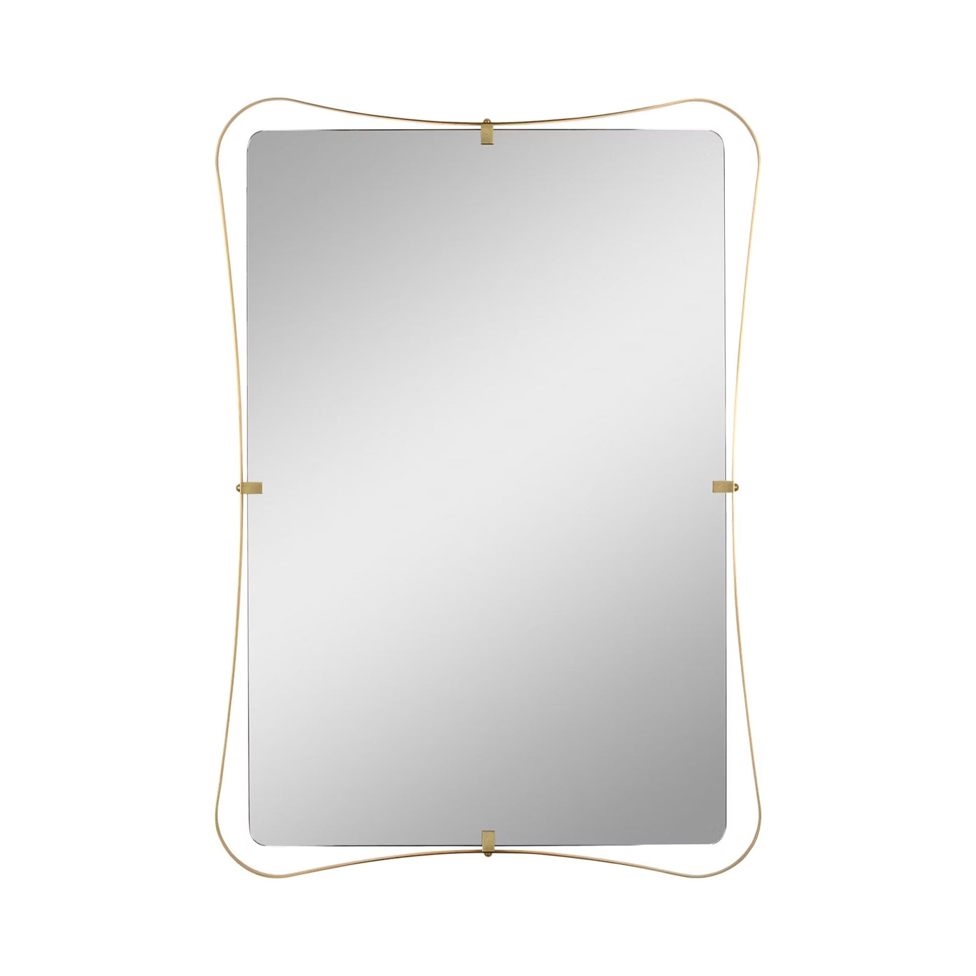 Barnes LED Wall Mirror in Detail.