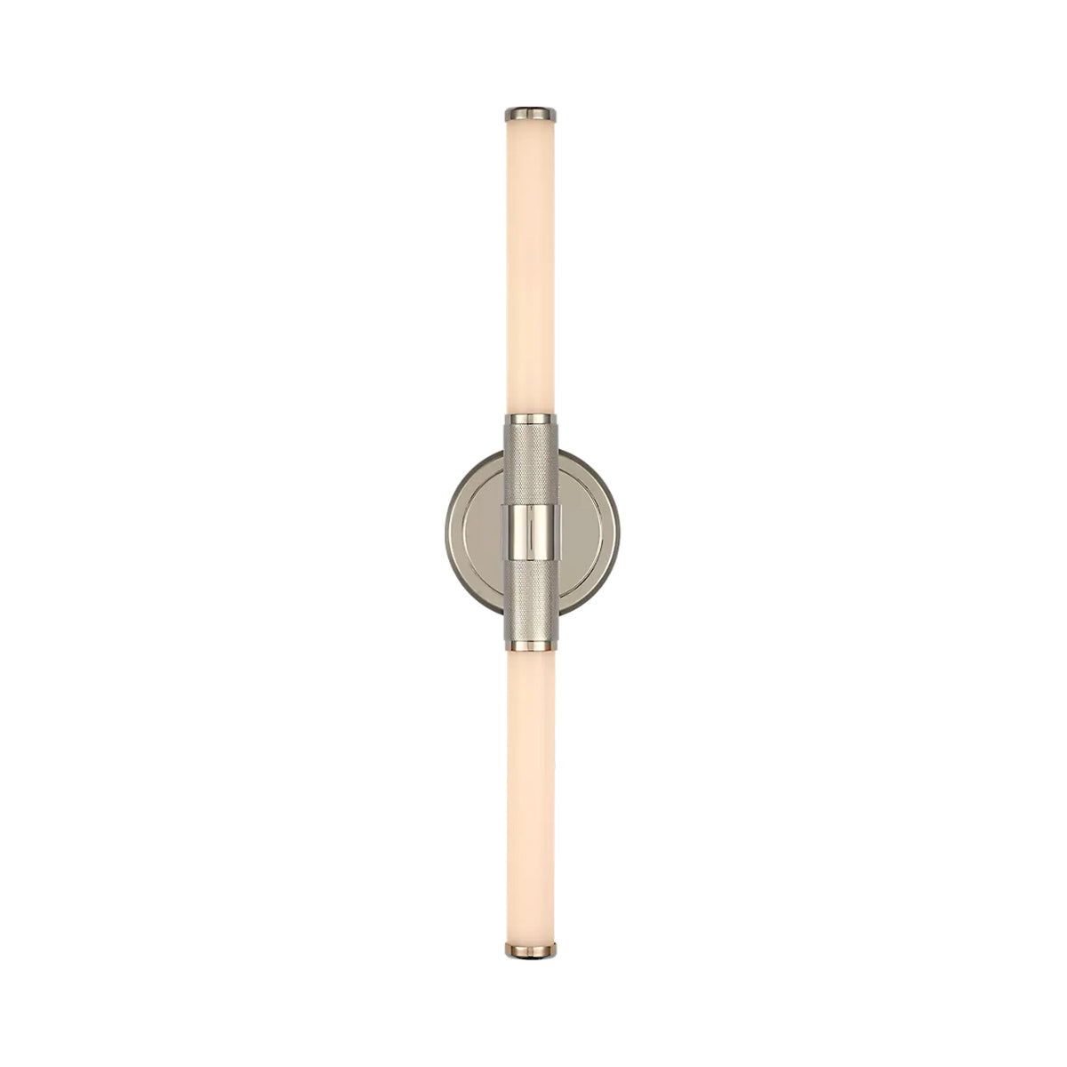 Barrett LED Bath Vanity Light in Polished Nickel.