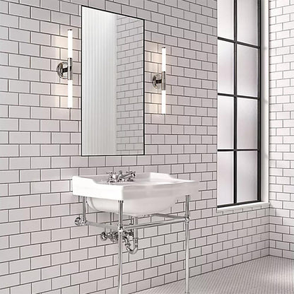 Barrett LED Bath Vanity Light in bathroom.