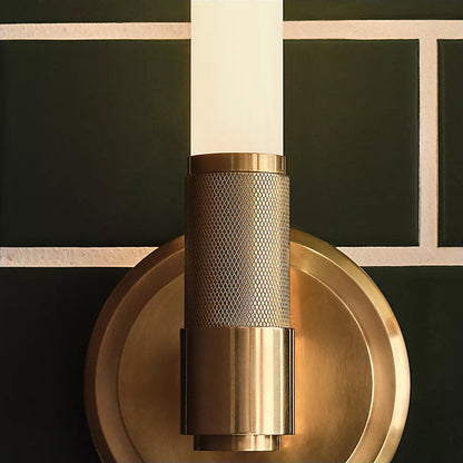 Barrett LED Bath Wall Light in Detail.