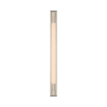 Barrett Linear LED Bath Vanity Light in Polished Nickel.