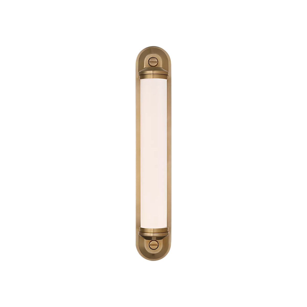 Belgrave LED Bath Vanity Light in Natural Brass (18-Inch).
