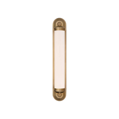 Belgrave LED Bath Vanity Light in Natural Brass (18-Inch).