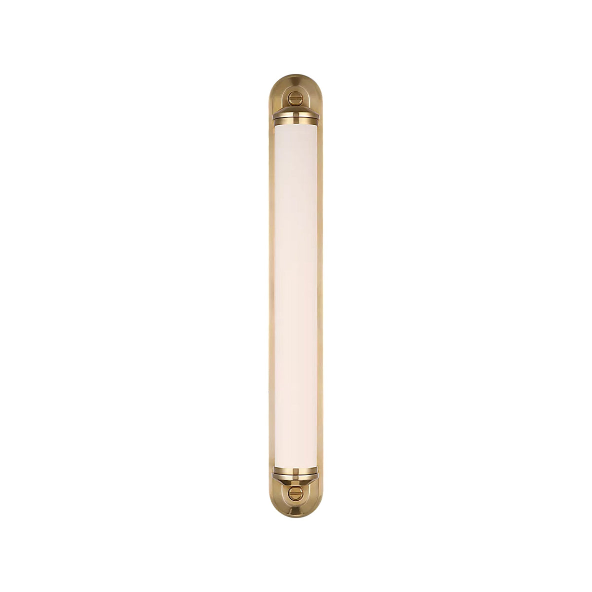 Belgrave LED Bath Vanity Light in Natural Brass (24-Inch).