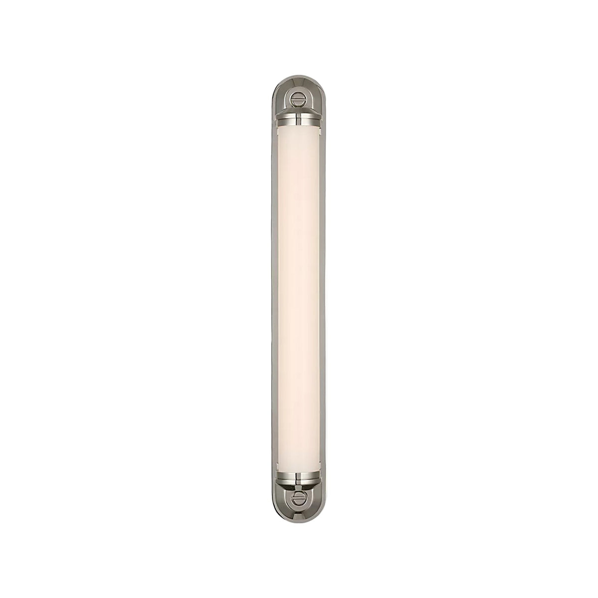 Belgrave LED Bath Vanity Light in Polished Nickel (24-Inch).