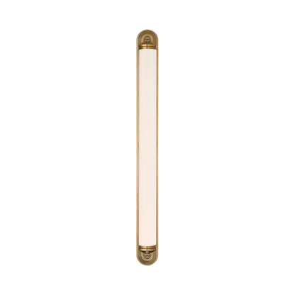 Belgrave LED Bath Vanity Light in Natural Brass (32-Inch).