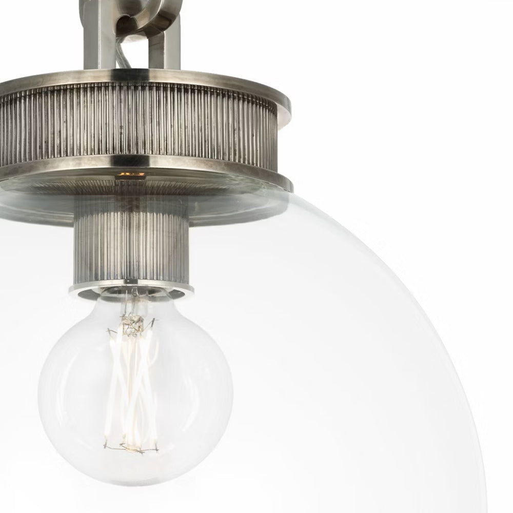 Bellamy Single Chandelier in Detail.