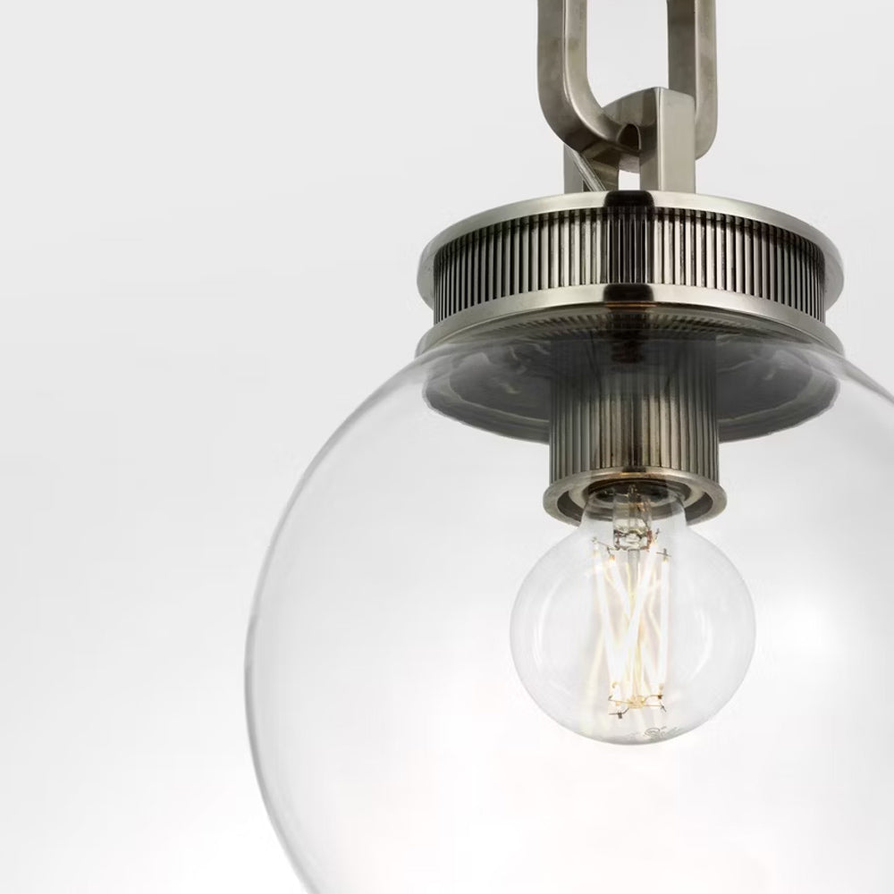 Bellamy Single Chandelier in Detail.