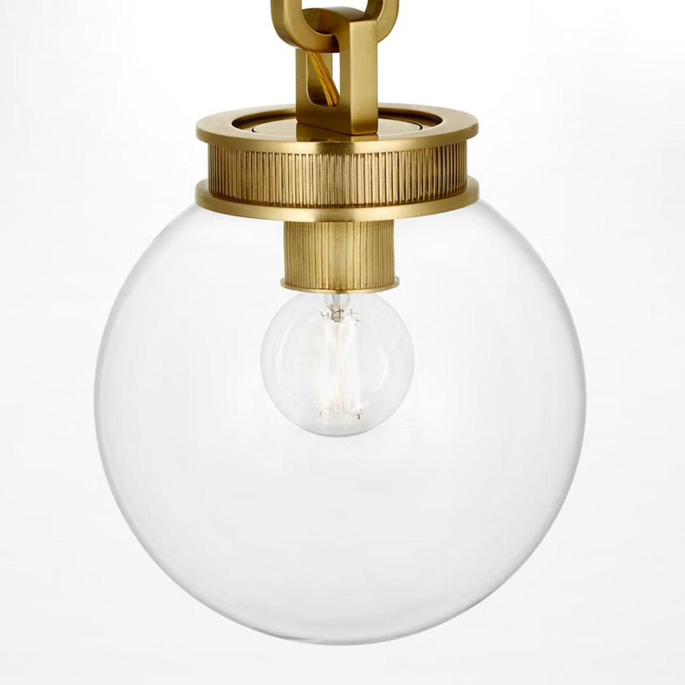 Bellamy Single Chandelier in Detail.