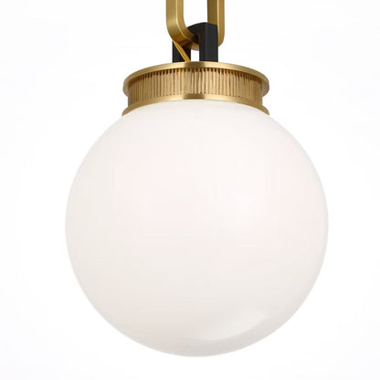 Bellamy Single Chandelier in Detail.