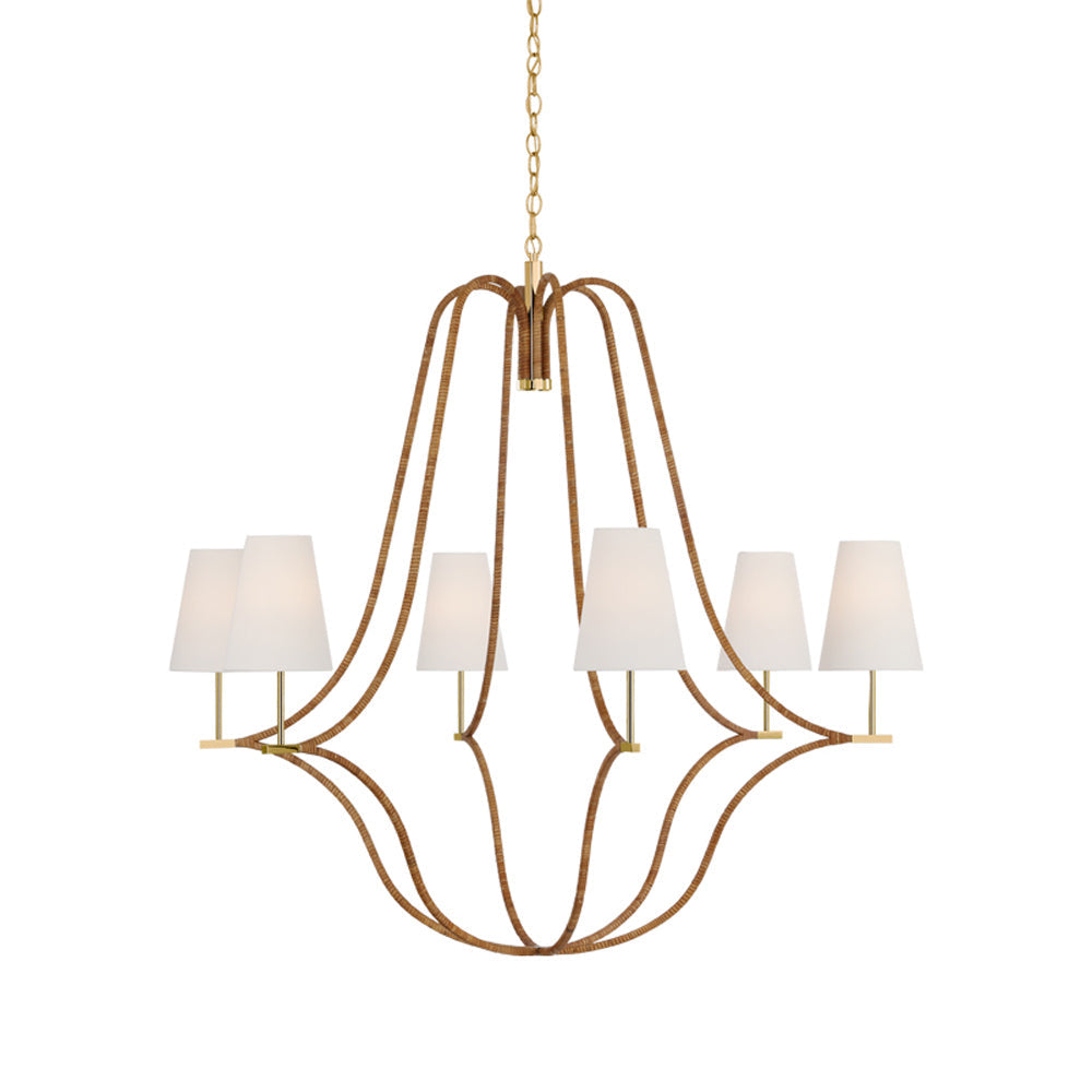 Biscayne Chandelier in Detail.