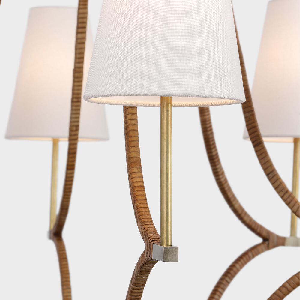 Biscayne Chandelier in Detail.