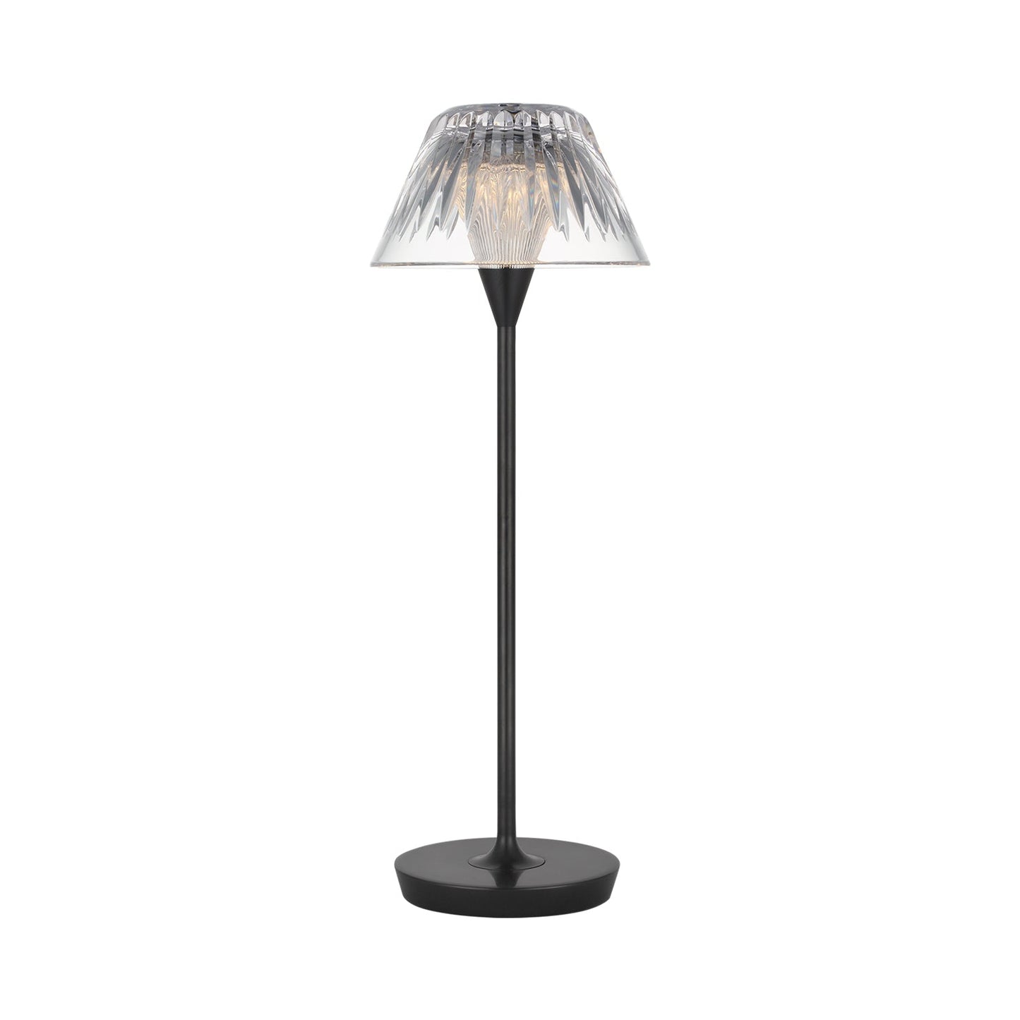 Blaze LED Rechargeable Table Lamp in Bronze (Large).