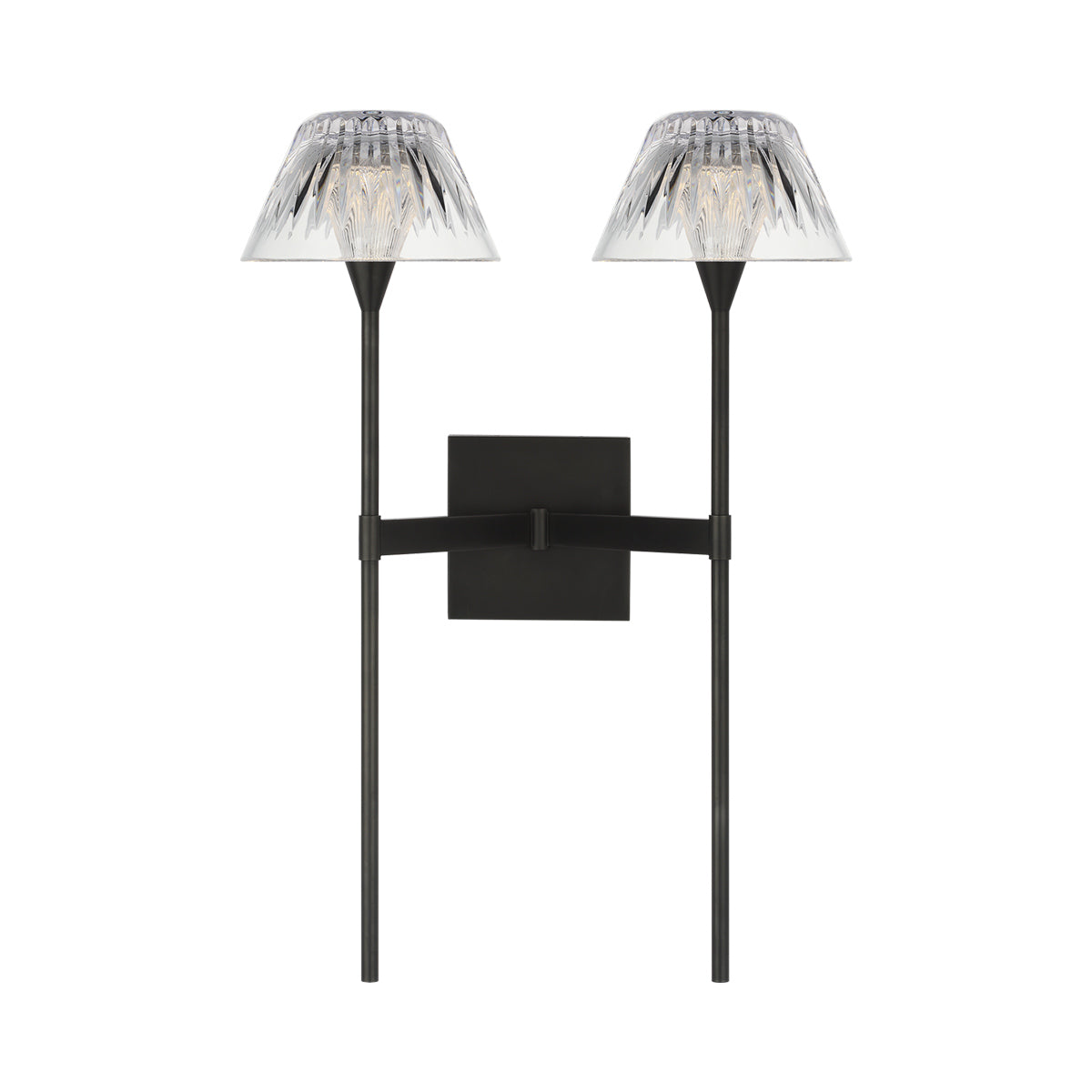 Blaze Tail Multi Light LED Wall Light in Bronze.