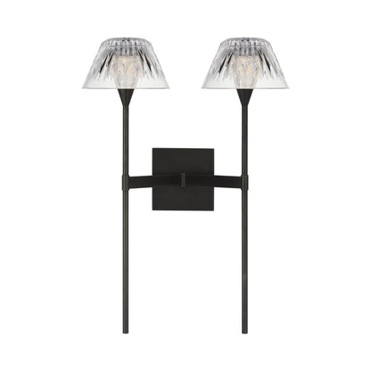 Blaze Tail Multi Light LED Wall Light in Bronze.