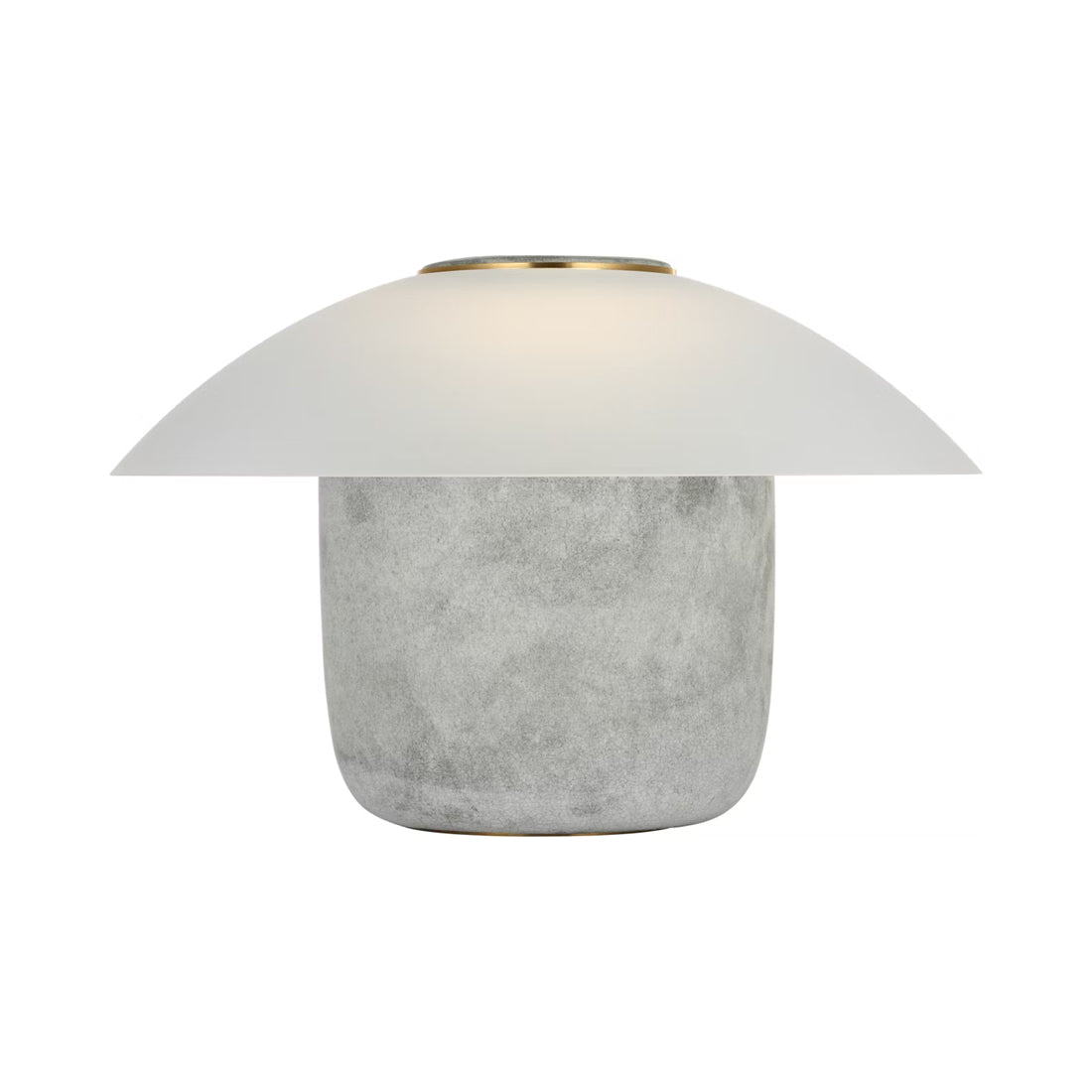 Blique LED Table Lamp in Moonwhite.