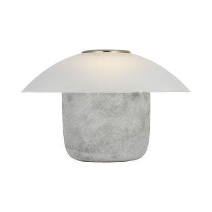 Blique LED Table Lamp in Moonwhite.